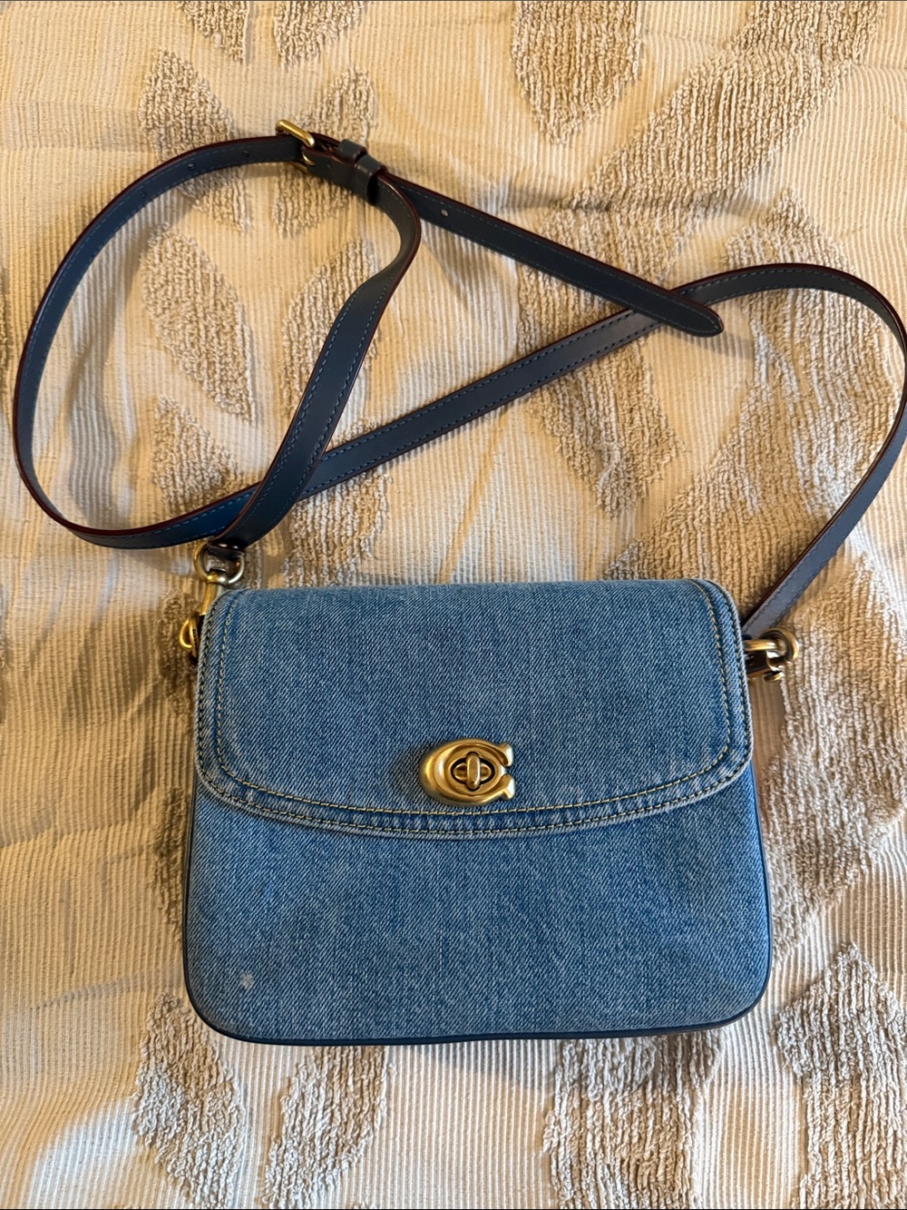 Coach turnlock denim - Gem